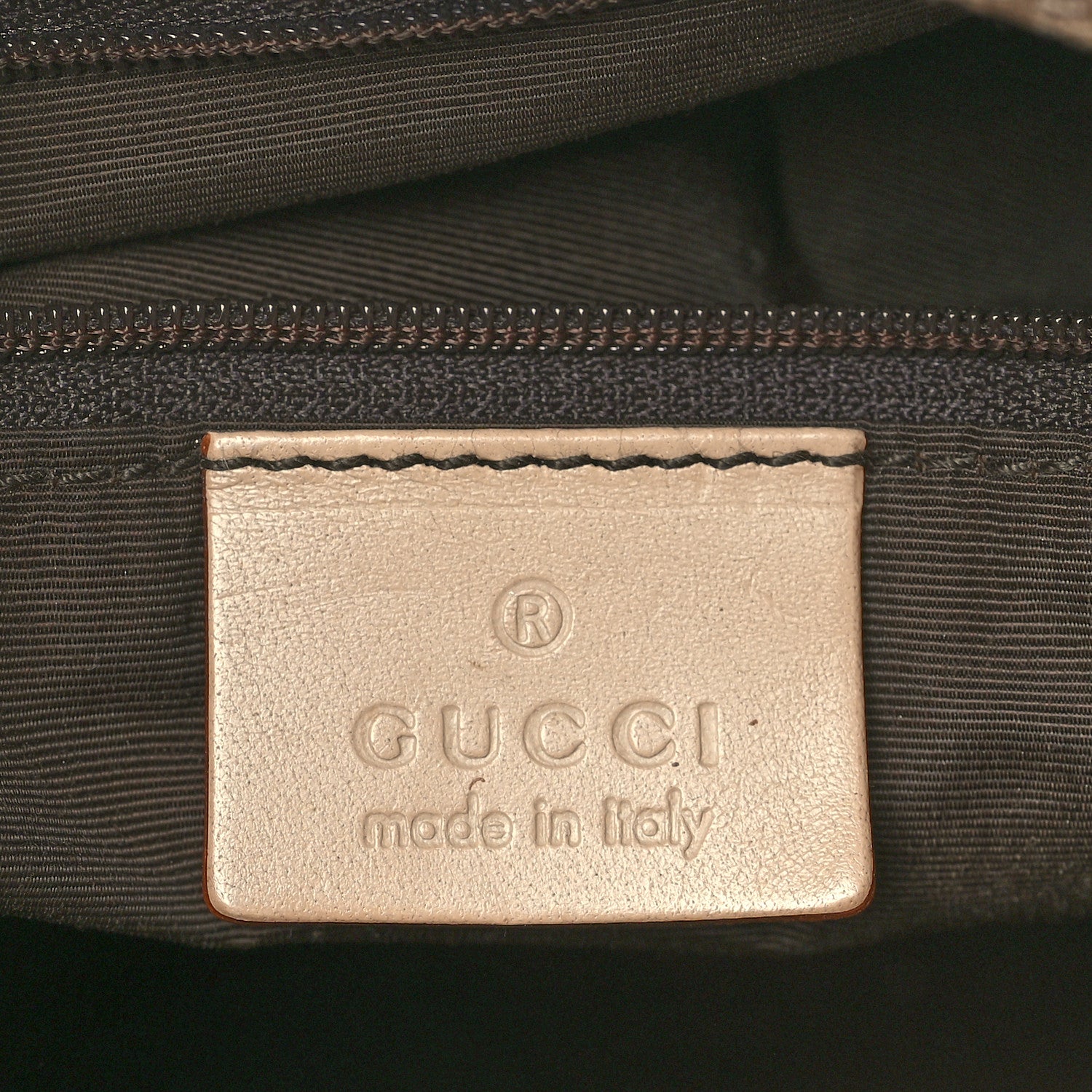 Gucci Monogram Shoulder Bag Beige 6 of 9