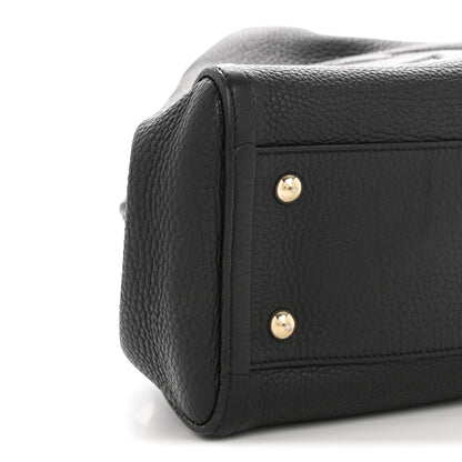 Gucci Pebbled Calfskin Small Soho Shoulder Bag Black 9 of 13