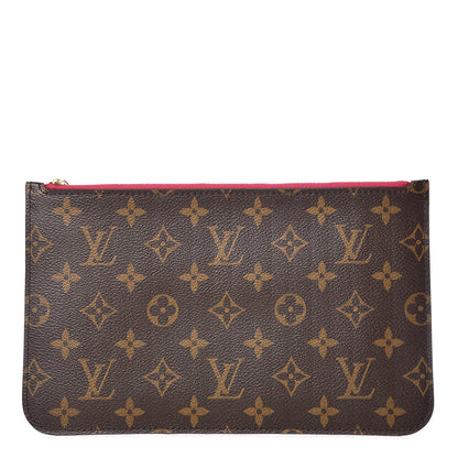 Louis Vuitton Monogram Neverfull MM GM Pochette Pivoine 1 of 7