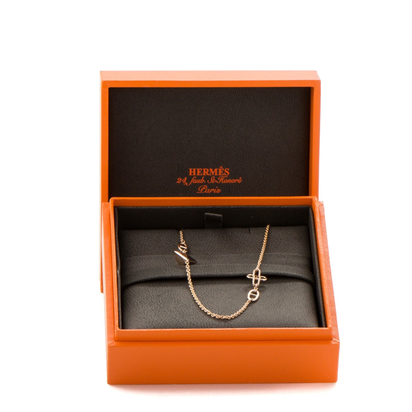 18K Rose Gold Ronde Chaine d'Ancre Necklace
