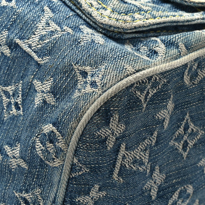 Louis Vuitton Monogram Denim Neo Speedy Blue 8 of 12