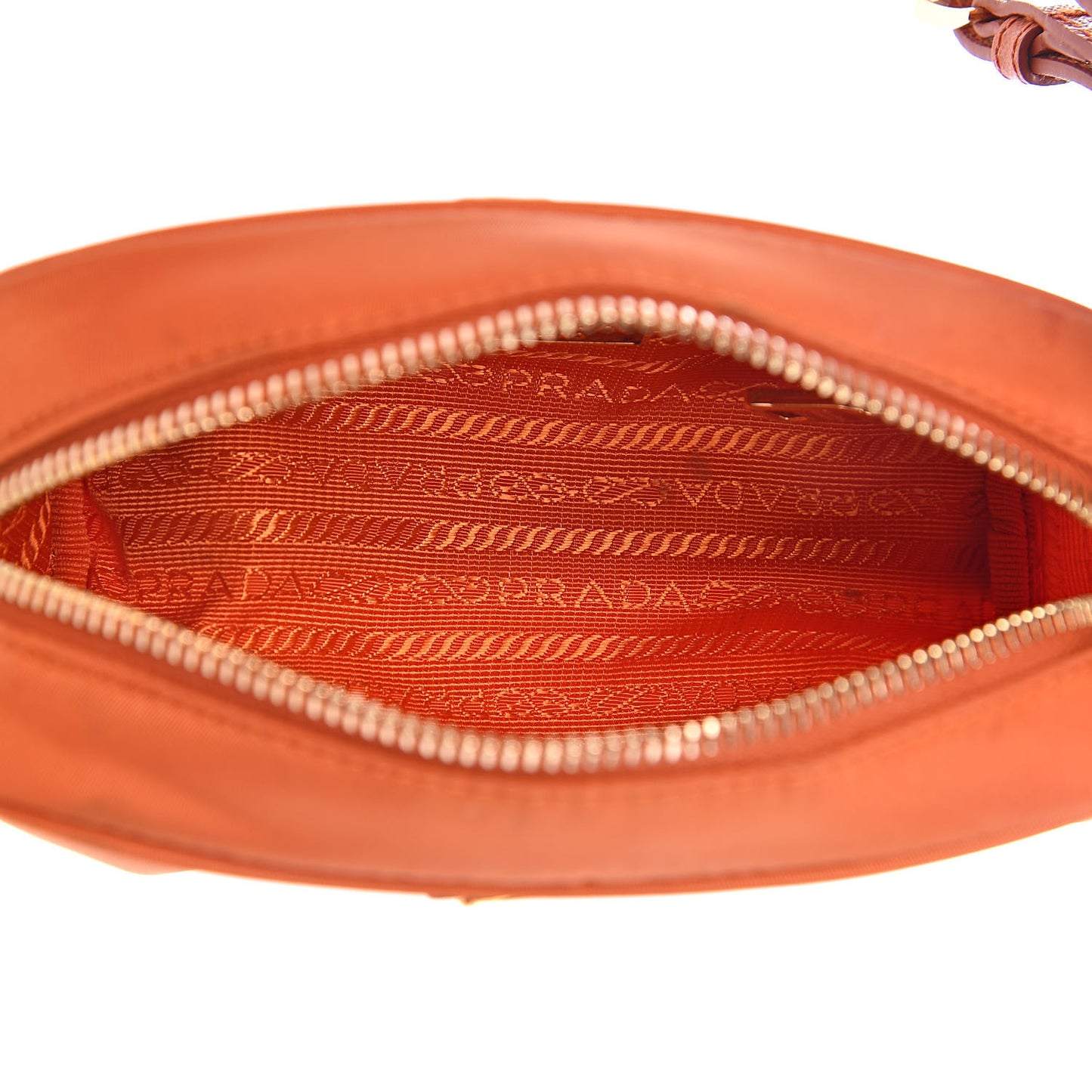 Nylon Vela Wristlet Papaya