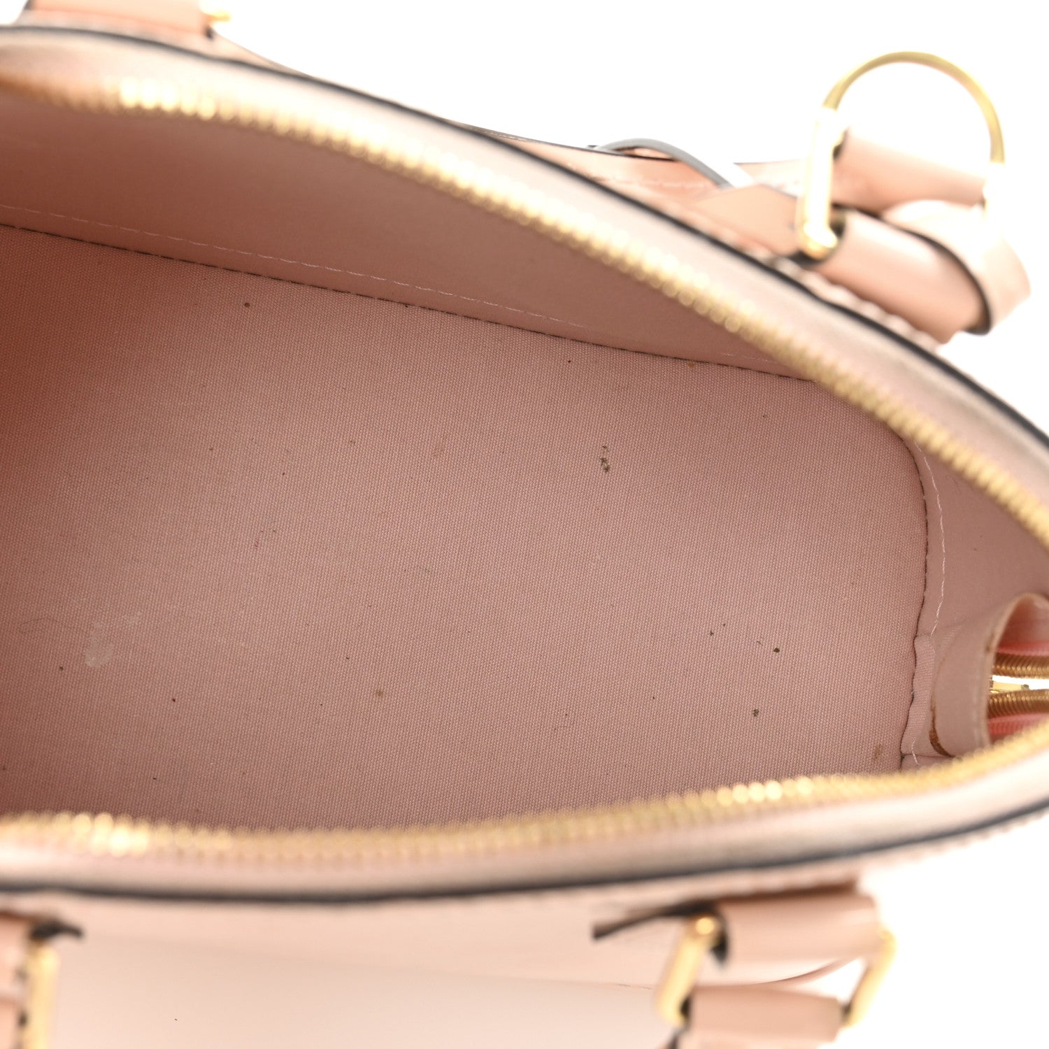 Louis Vuitton Vernis Alma BB Rose Ballerine 5 of 13