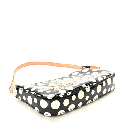 Louis Vuitton Vernis Kusama Infinity Dots Pochette Accessories Black 4 of 9