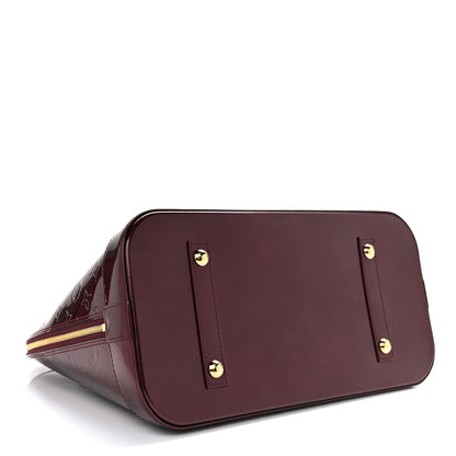 Louis Vuitton Vernis Alma GM Rouge Fauviste 4 of 10