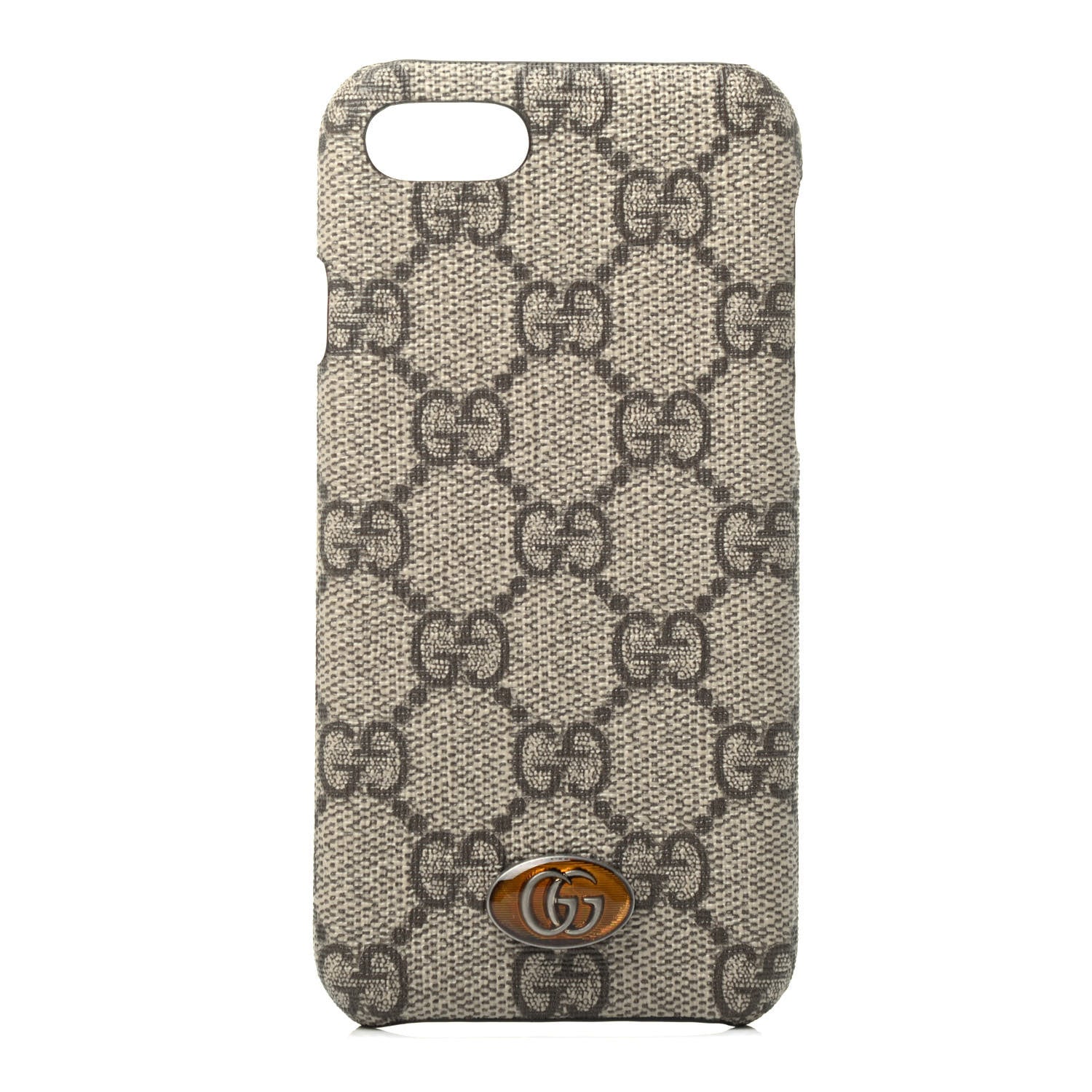 Gucci GG Supreme Monogram Ophidia iPhone 8 Case 1 of 2