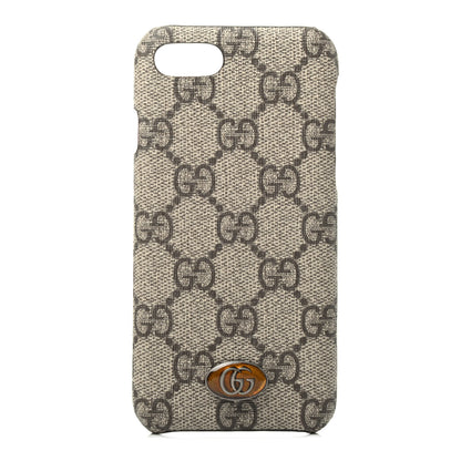 Gucci GG Supreme Monogram Ophidia iPhone 8 Case 1 of 2