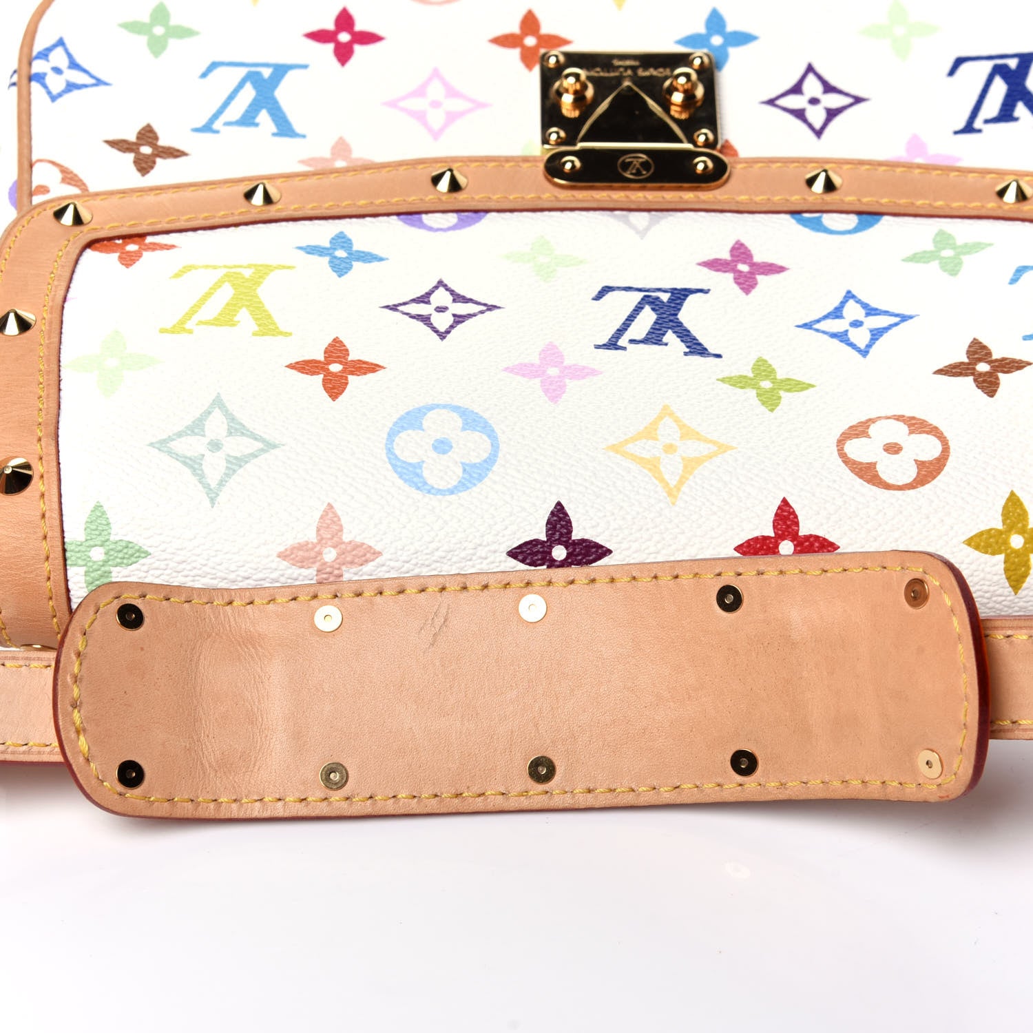 Louis Vuitton Monogram Multicolor Sologne White 11 of 12
