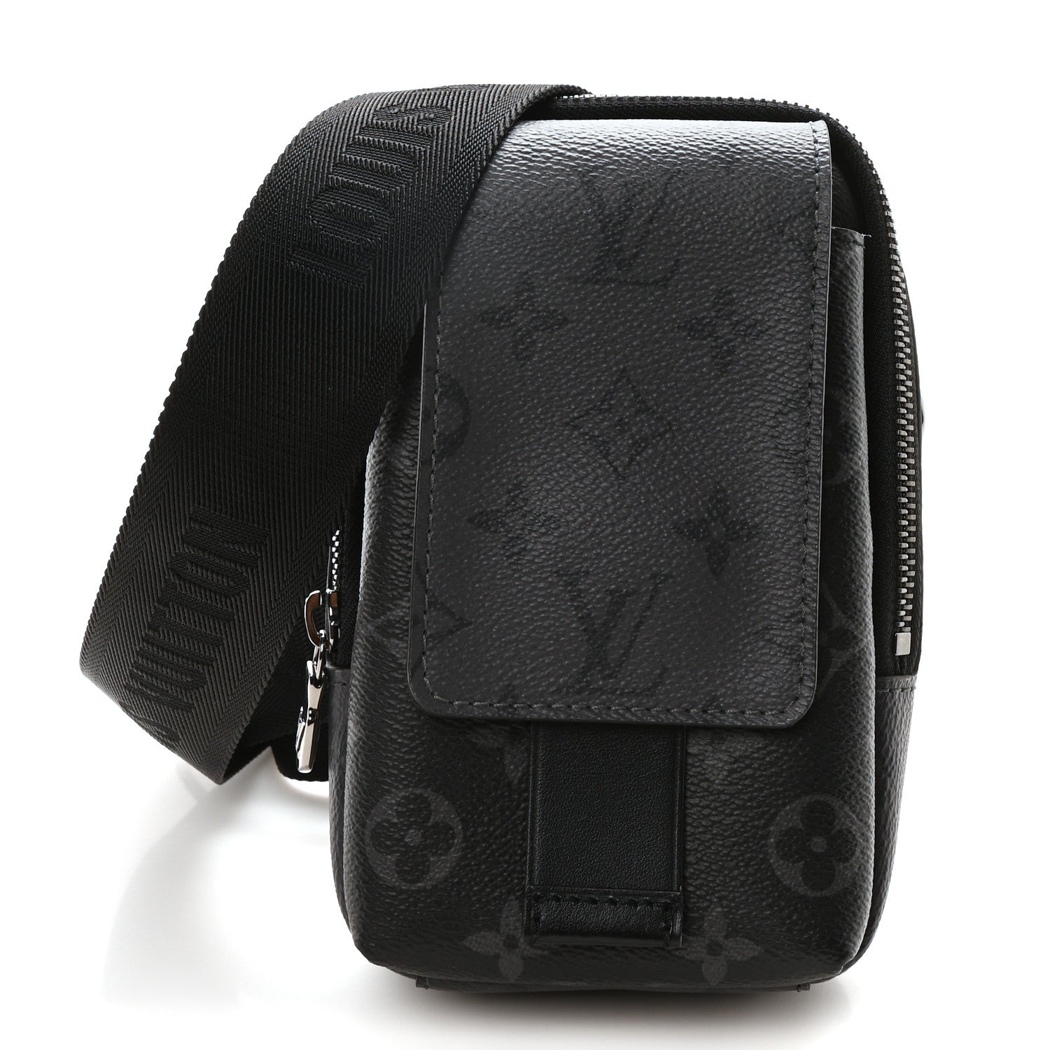 Louis Vuitton Monogram Eclipse Reverse Double Phone Pouch NM 1 of 9