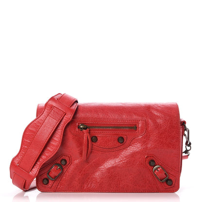 Balenciaga Agneau Classic Hardware Tool Kit Crossbody Rouge Cardinal 1 of 7