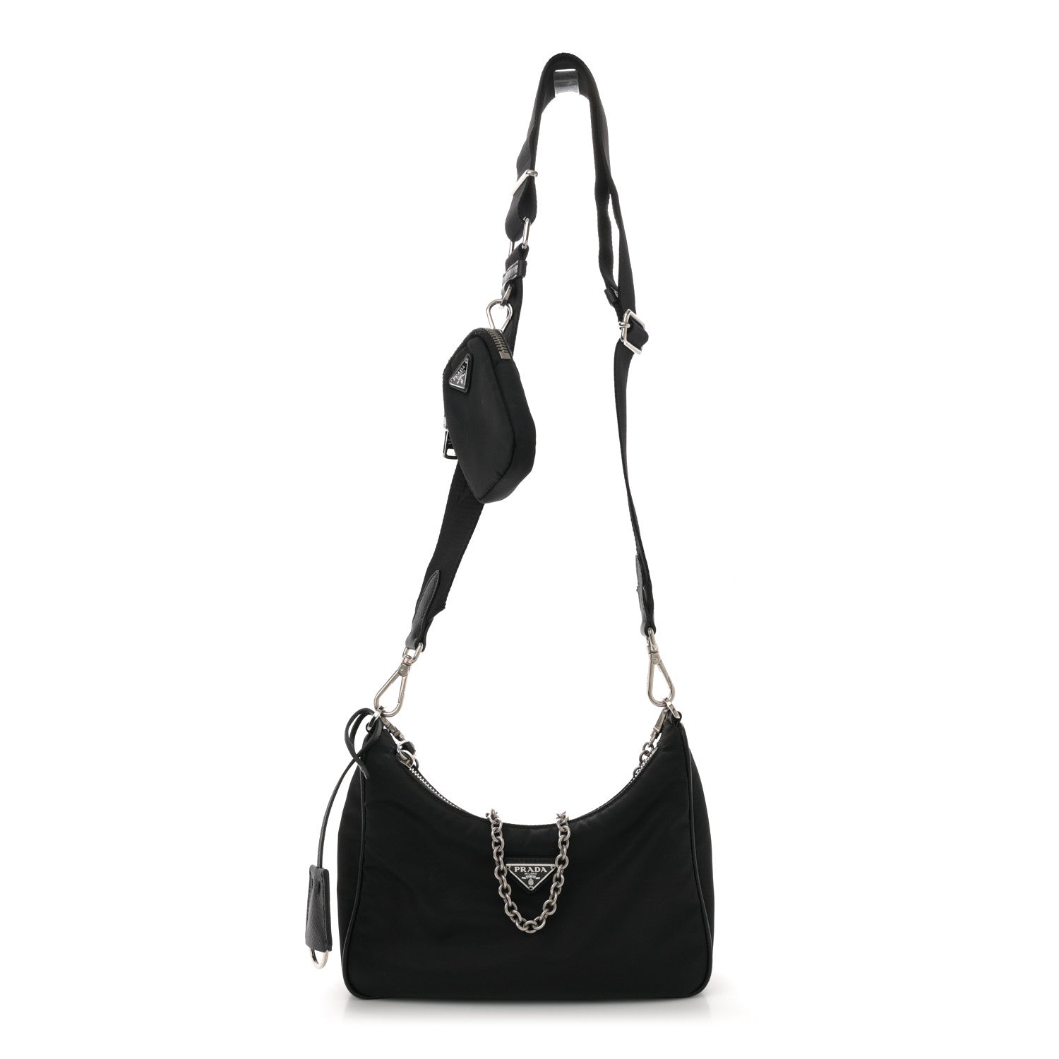 Prada Nylon Re-Edition 2005 Shoulder Bag Black 1 of 11