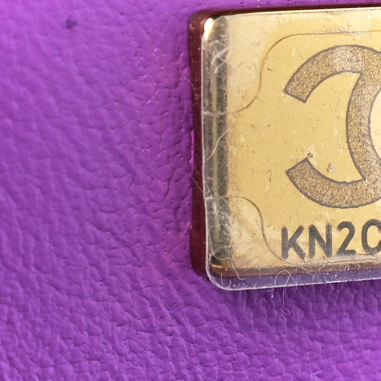 Chanel Lambskin Quilted CC In Love Heart Bag Purple 7 of 12