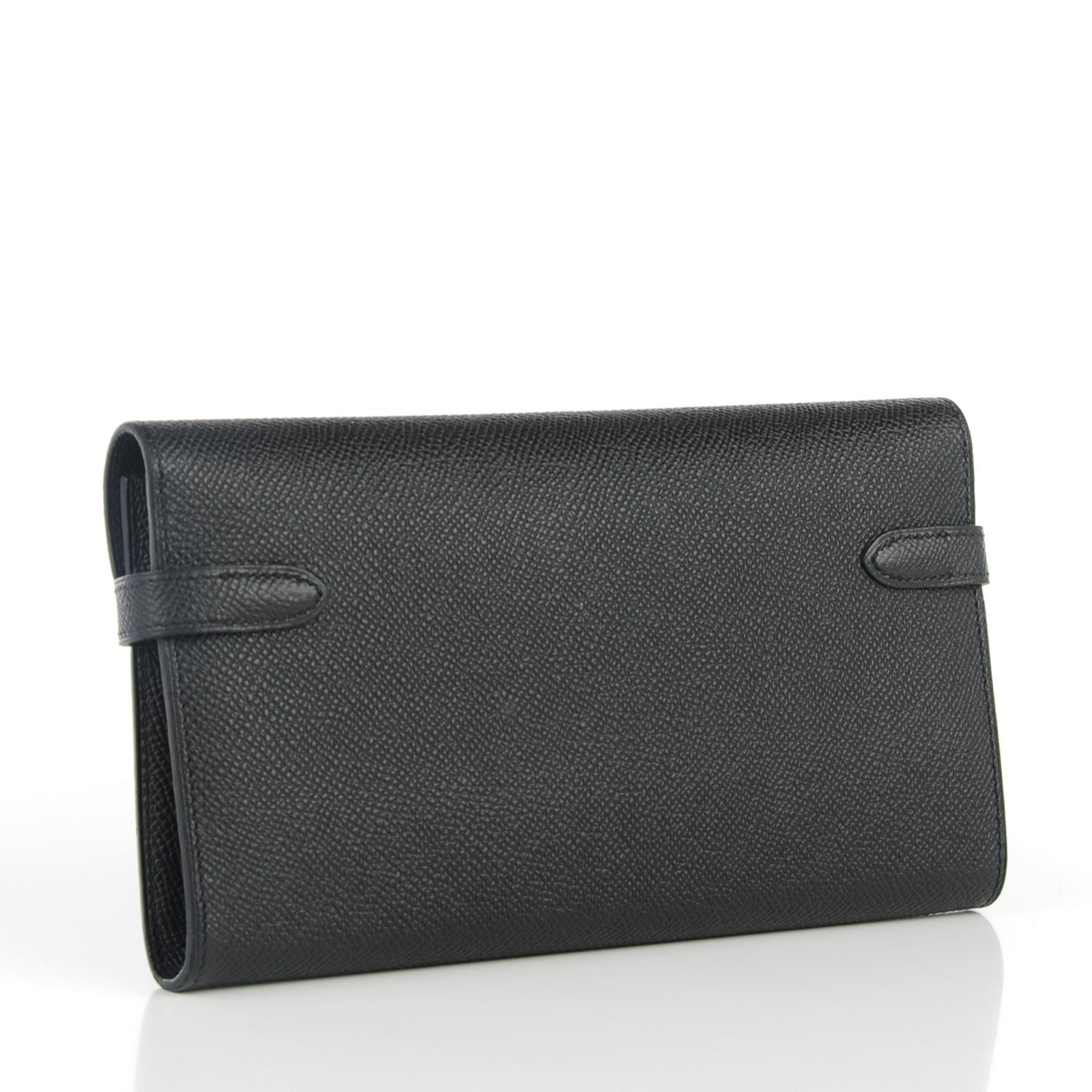 Epsom Kelly Longue Wallet Black