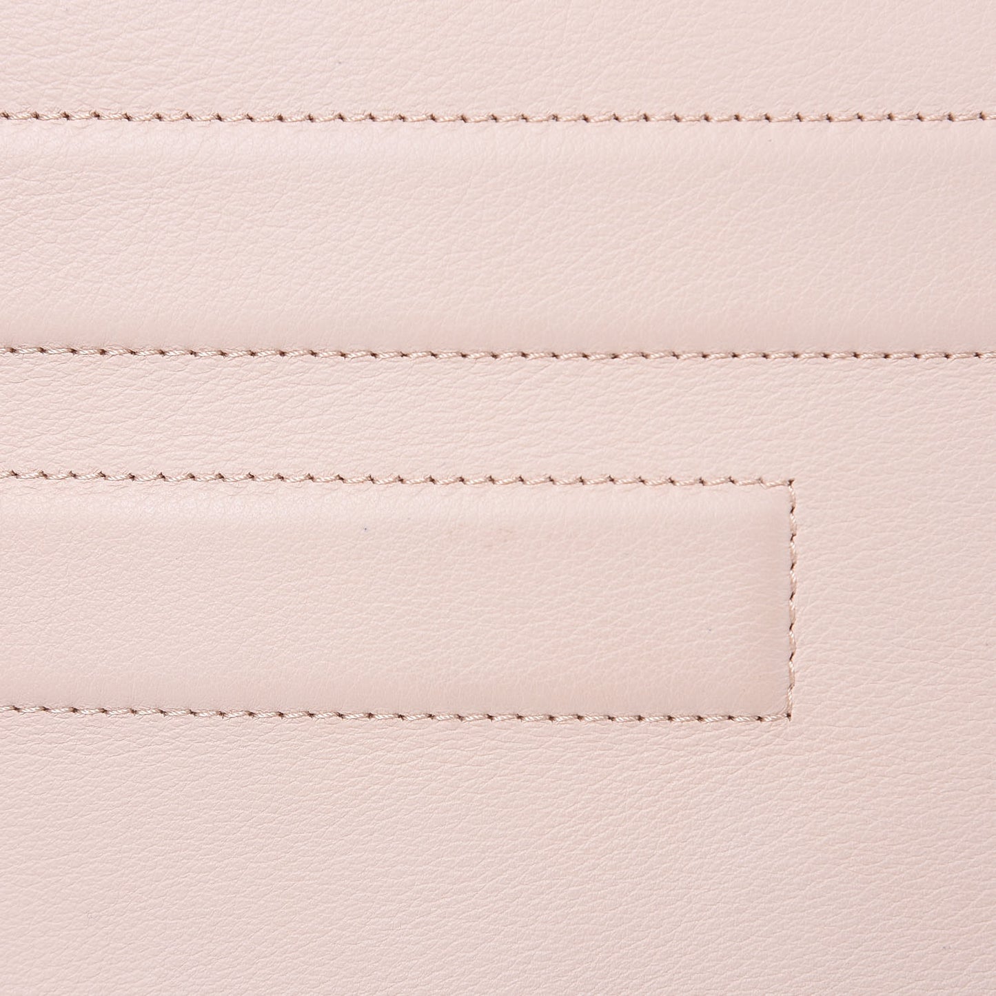 Vitello Flamingo Tube Macro Clutch Camelia