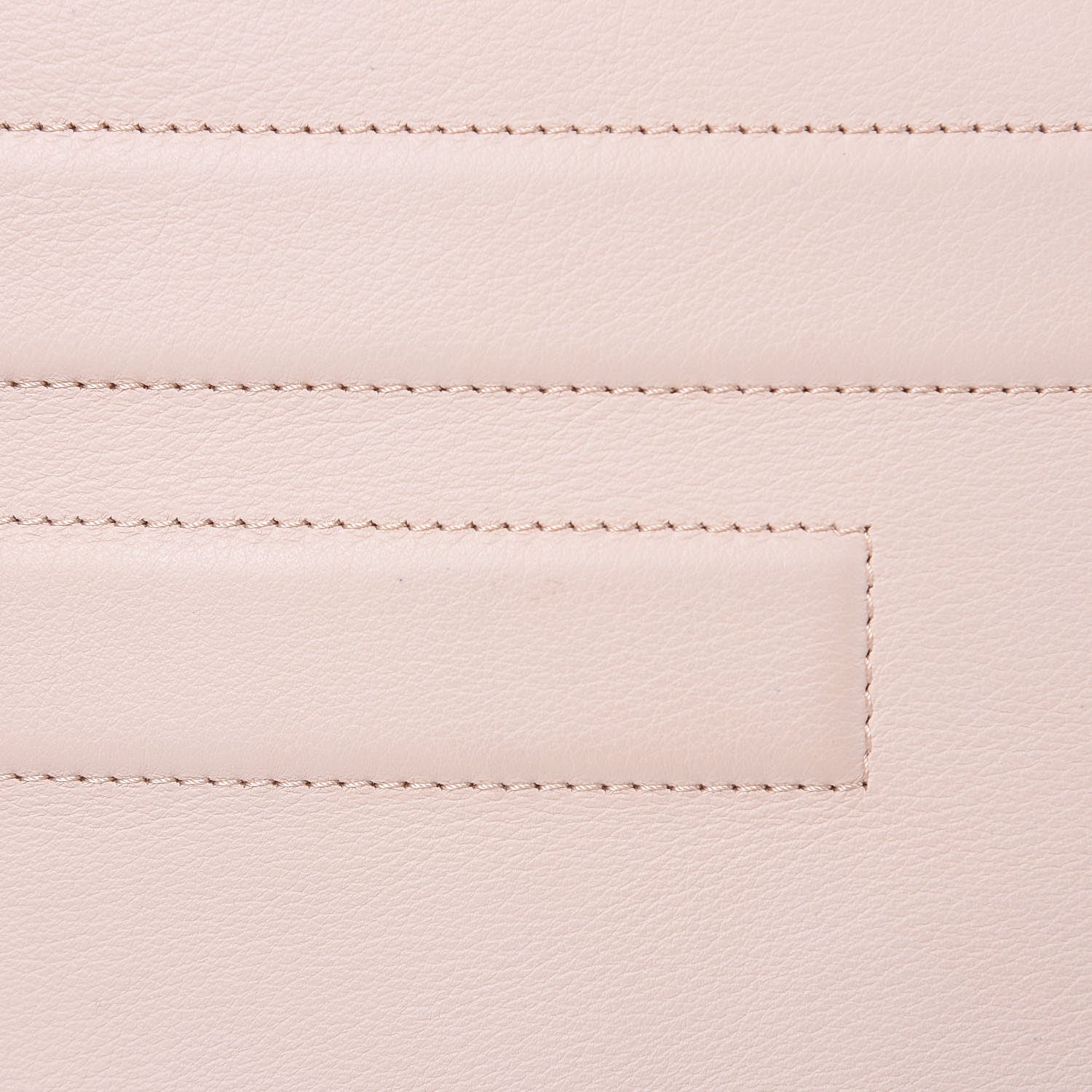 Fendi Vitello Flamingo Tube Macro Clutch Camelia 8 of 10