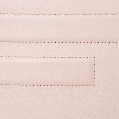 Fendi Vitello Flamingo Tube Macro Clutch Camelia 8 of 10