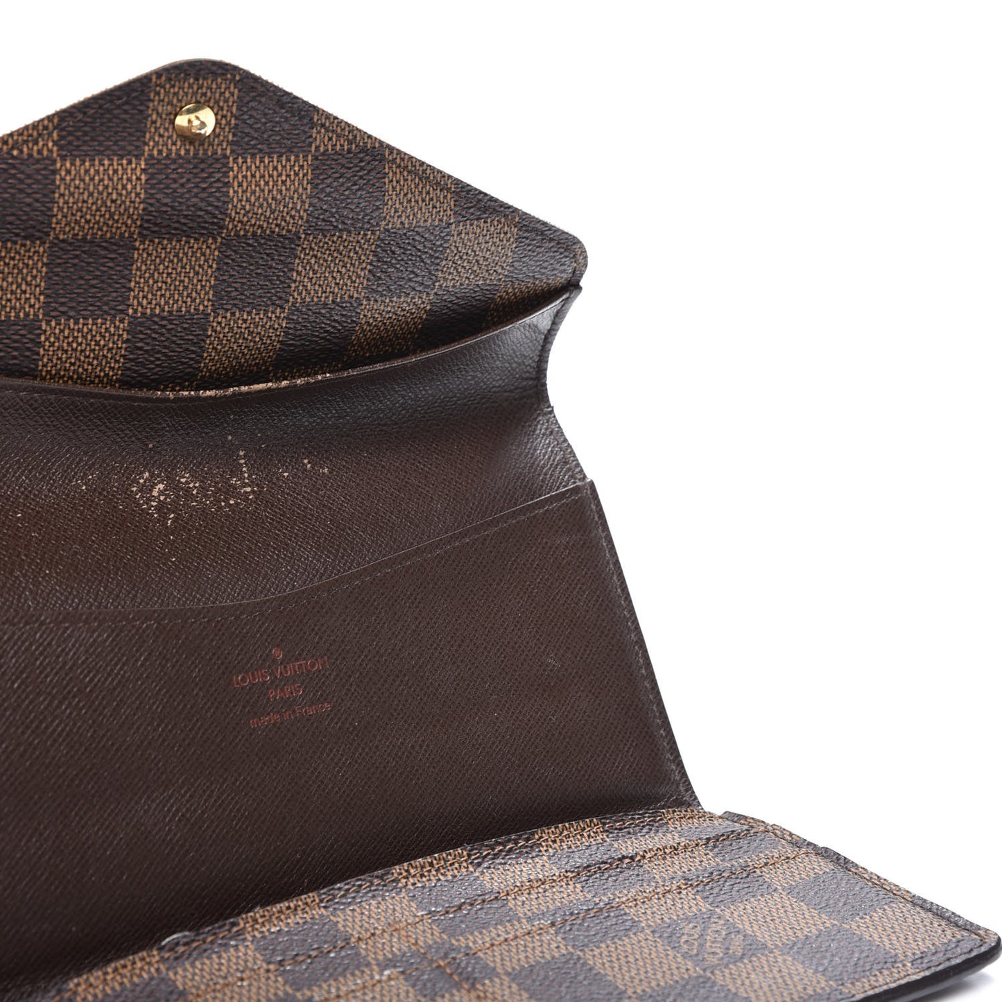 Damier Ebene Josephine Wallet