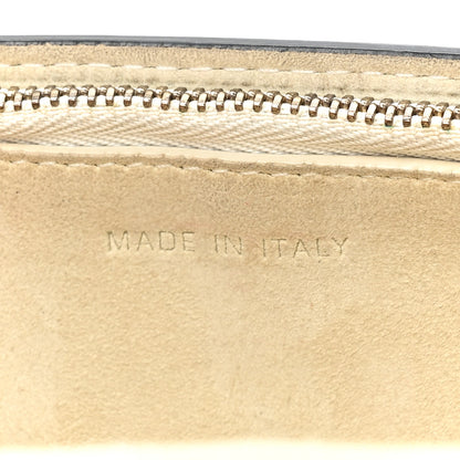 Christian Dior Grained Calfskin Saddle Chain Pouch Off White 9 of 22