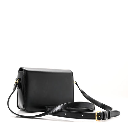 Celine Shiny Calfskin Teen Triomphe Black 3 of 13