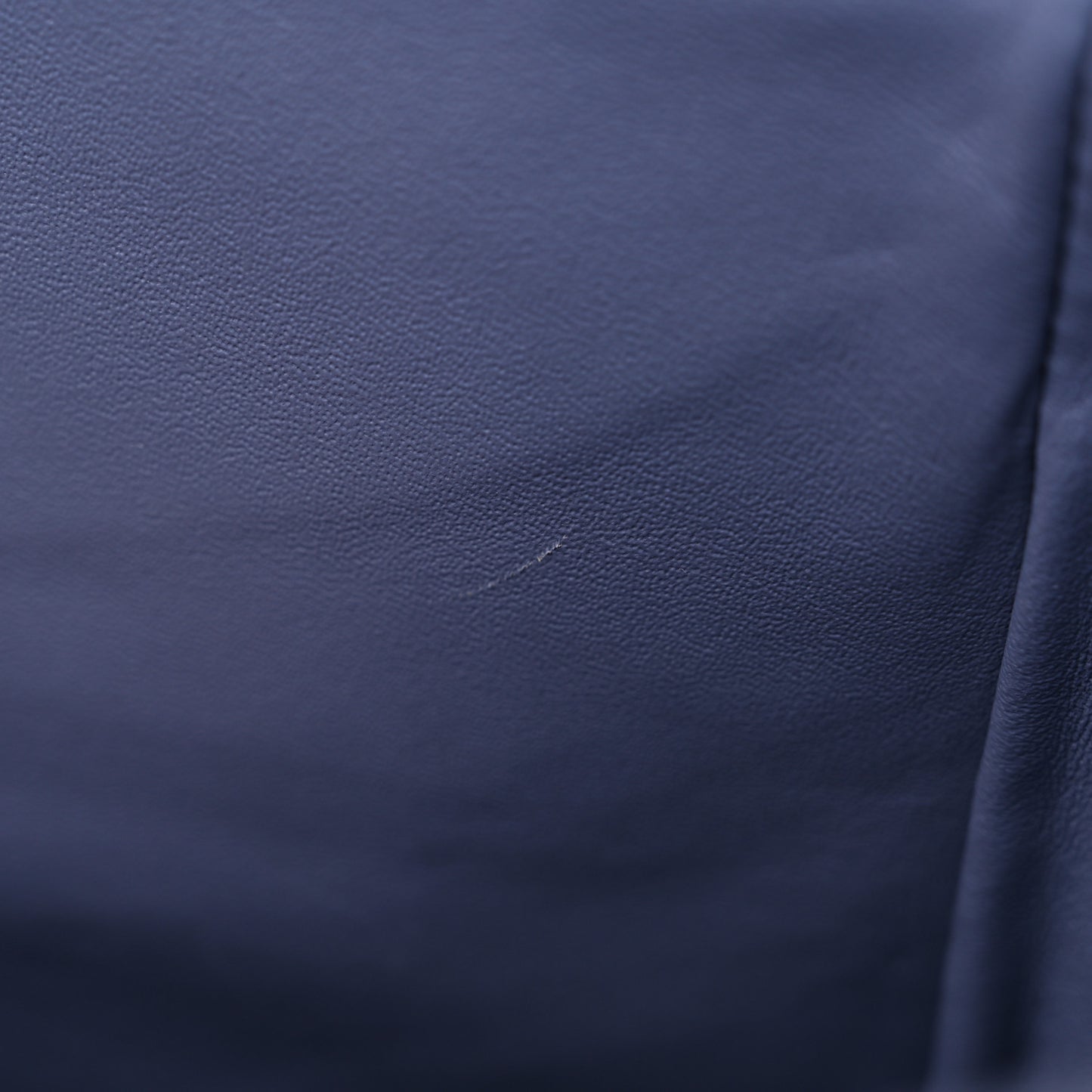 Lambskin Quilted Maxi Double Flap Blue