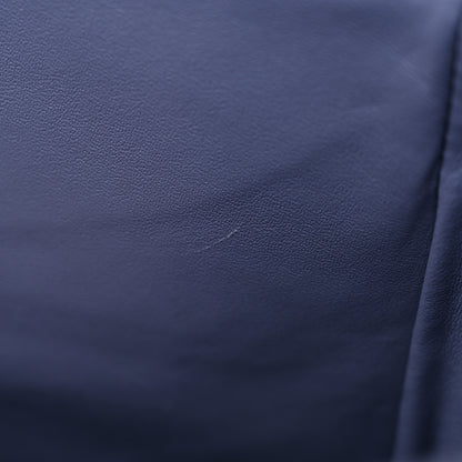 Chanel Lambskin Quilted Maxi Double Flap Blue 12 of 21