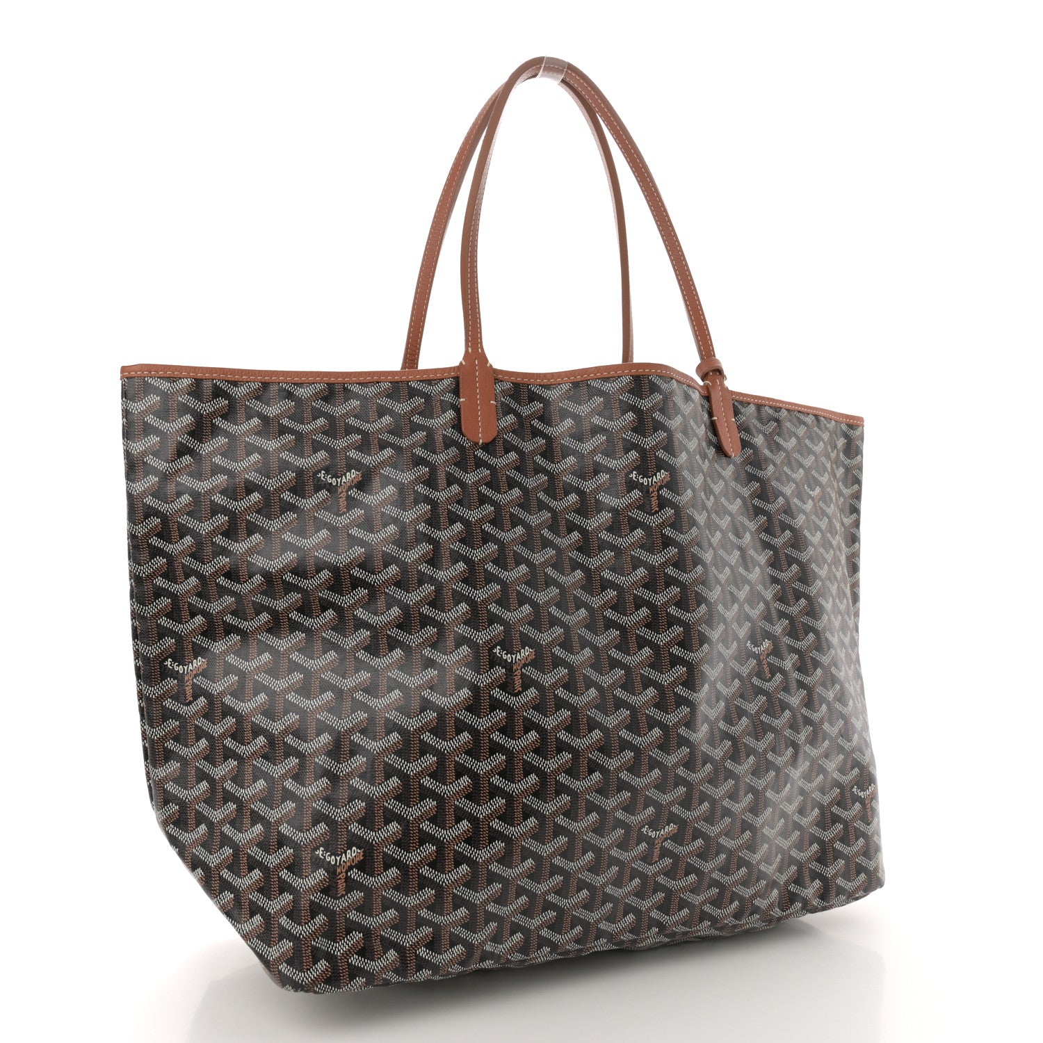 Goyard Goyardine Saint Louis GM Black Gold 4 of 13