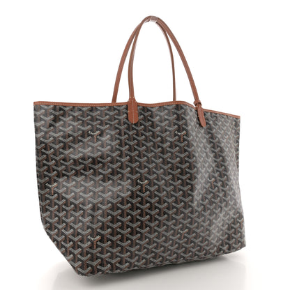 Goyard Goyardine Saint Louis GM Black Gold 4 of 13