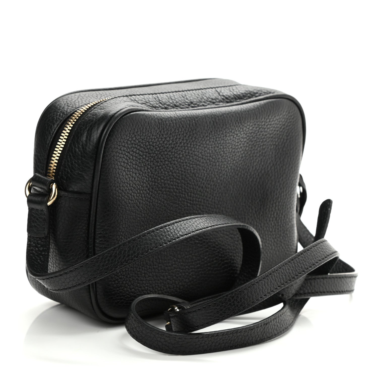 Gucci Pebbled Calfskin Small Soho Disco Bag Black 3 of 11