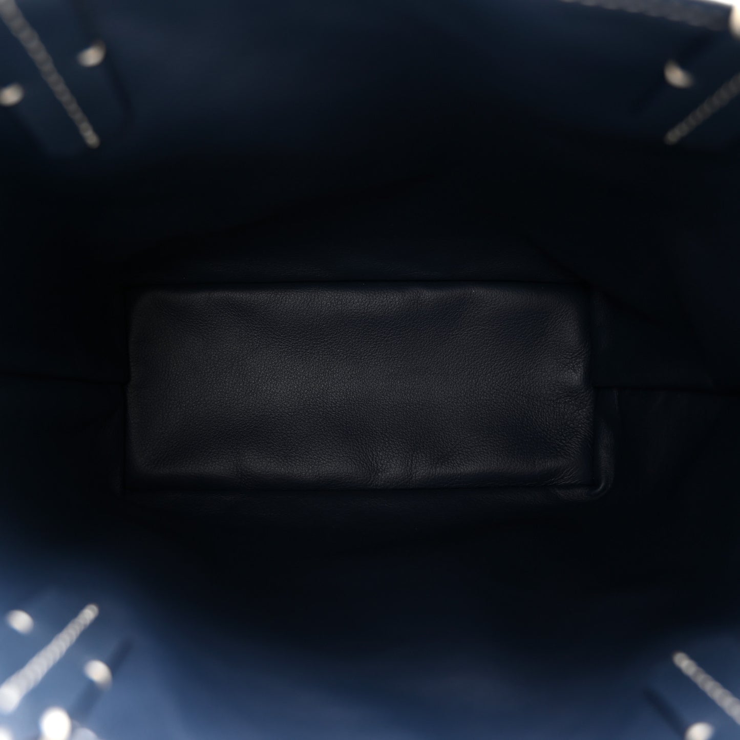 Goyardine Reversible Mini Anjou Navy
