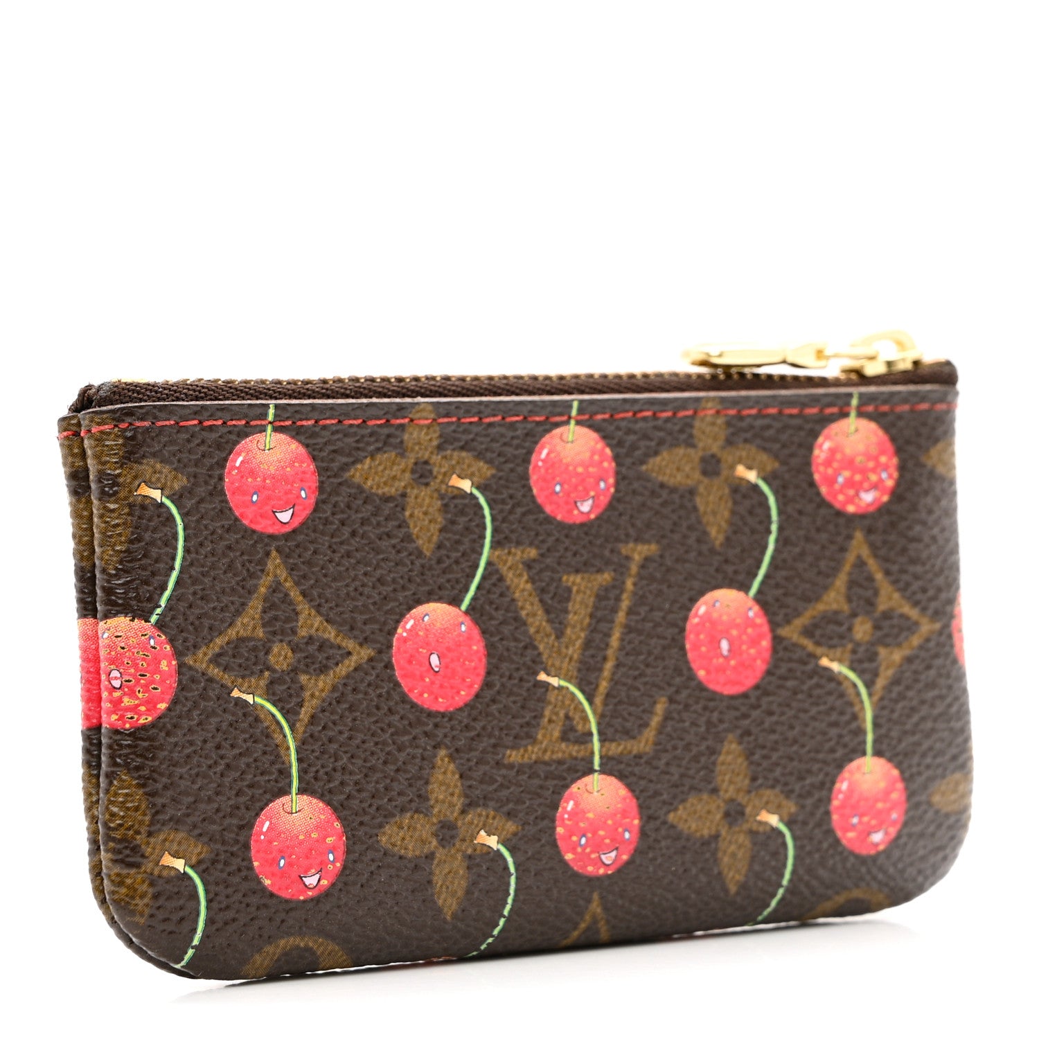 Louis Vuitton Monogram Cerises Key Pouch 3 of 6