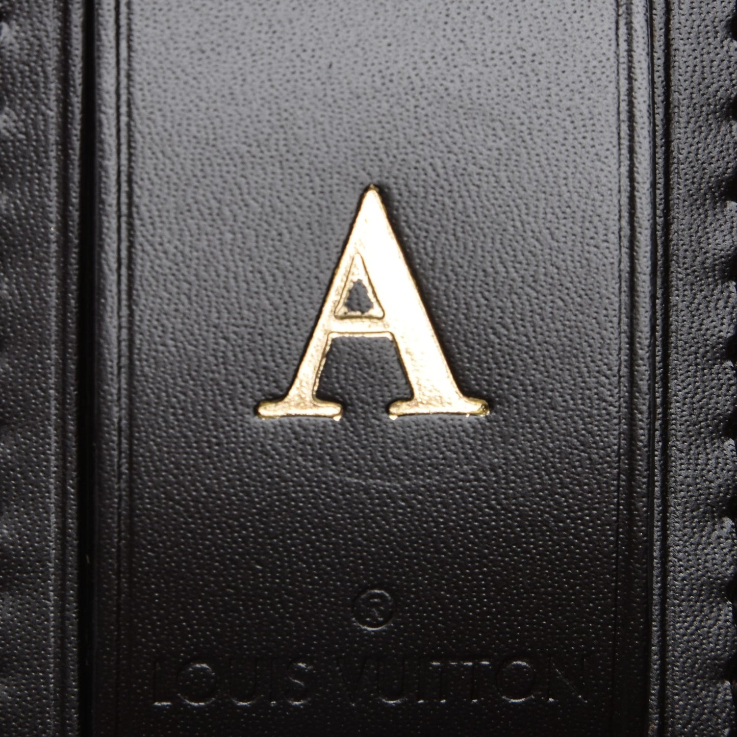 Calfskin Luggage Tag Ebene