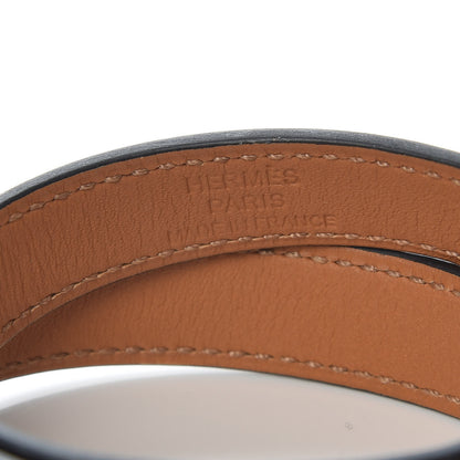 Hermes Box Kelly Double Tour Bracelet S Black 4 of 8
