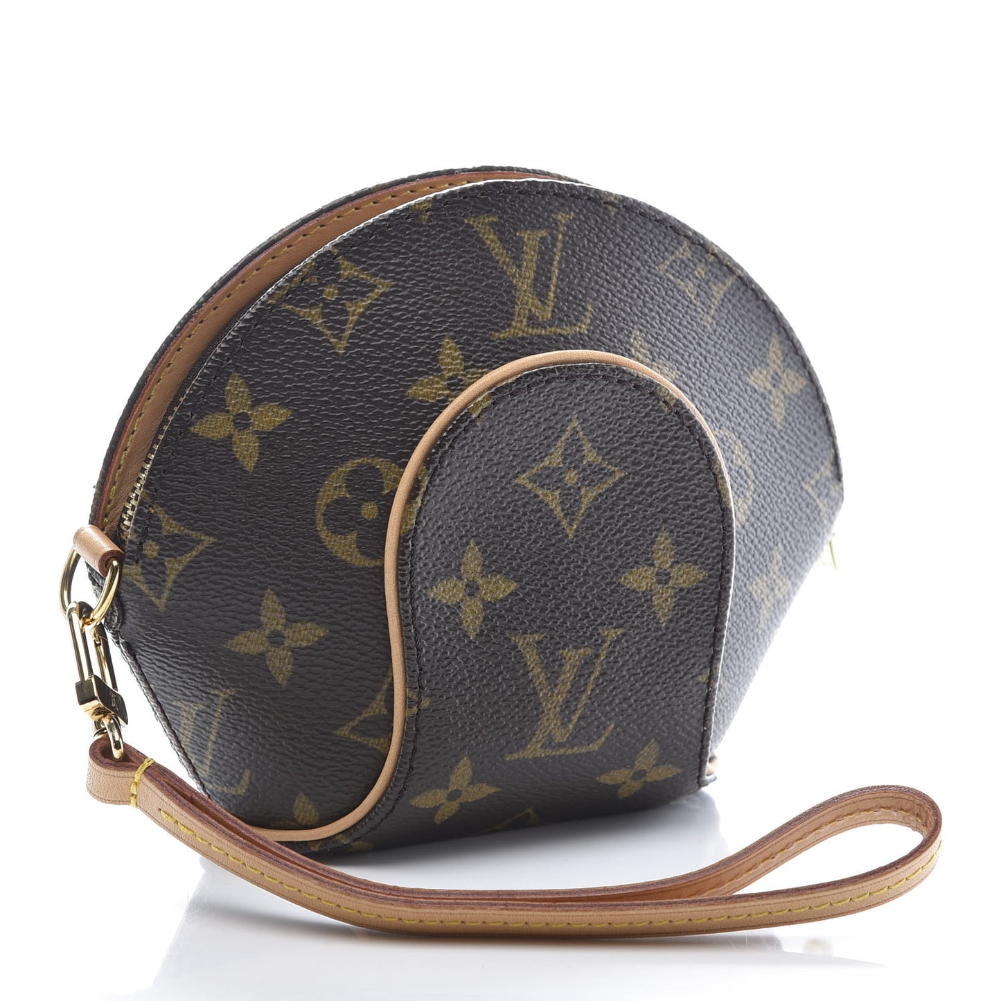 Monogram Mini Ellipse Wristlet Clutch