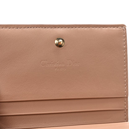 Christian Dior Patent Cannage Mini Lady Dior Wallet Beige 7 of 7