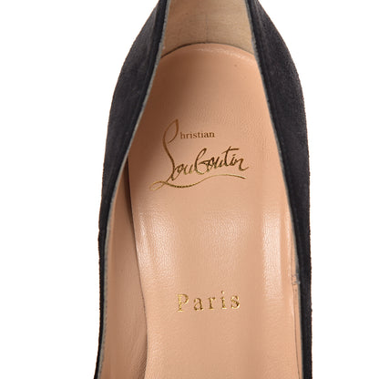 Christian Louboutin Veau Velours So Kate 120 Pumps 37 Black 5 of 12