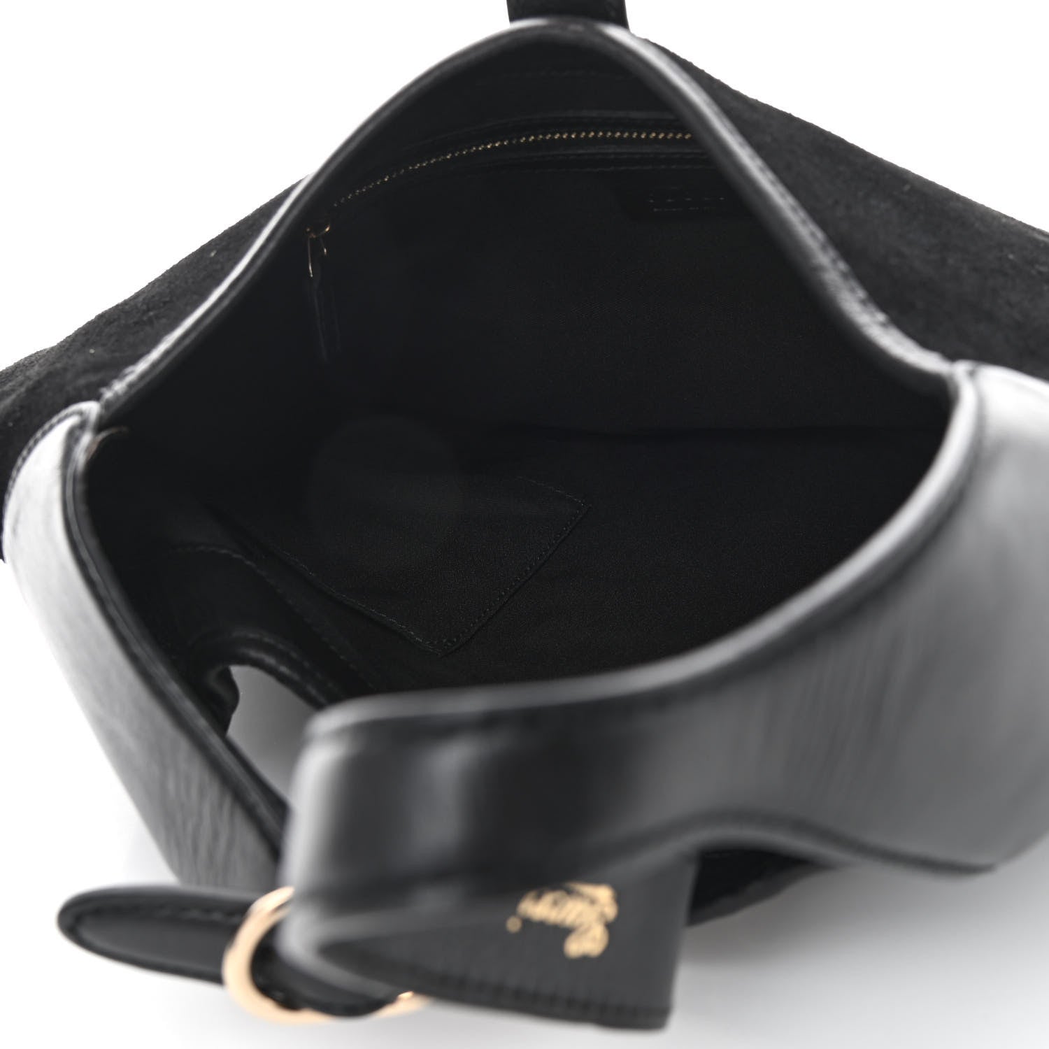 Gucci Suede Studded Medium Jackie O Bouvier Hobo Black 4 of 8