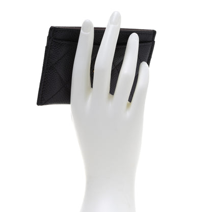 Chanel Caviar Quilted Card Holder Black 2 of 10