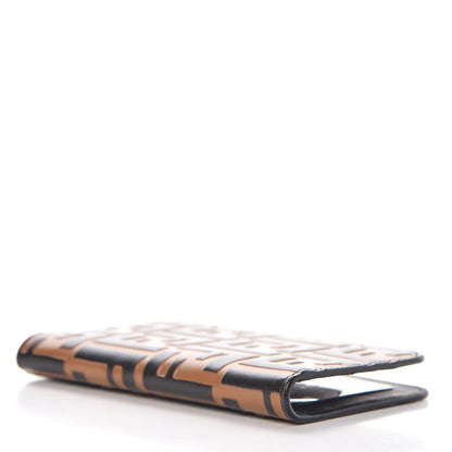 Fendi Calfskin FF Embossed IPhone X Case Tobacco 4 of 8