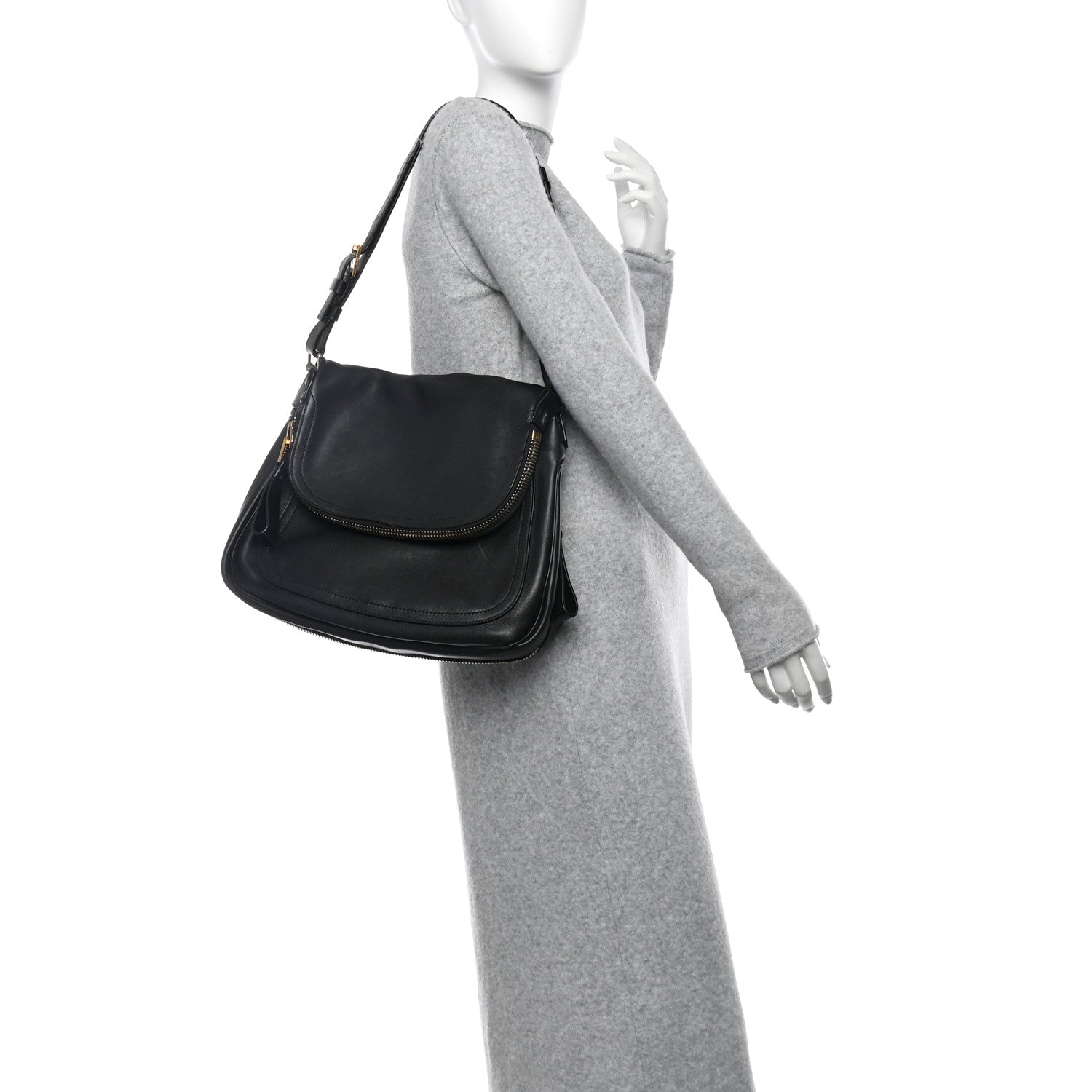 Tom Ford Calfskin Large Jennifer Black 2 of 13