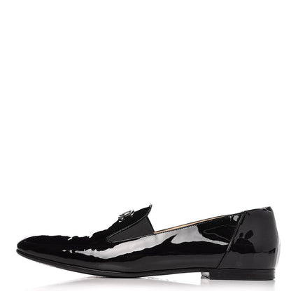 Chanel Patent CC Loafers 40.5 Black 1 of 10
