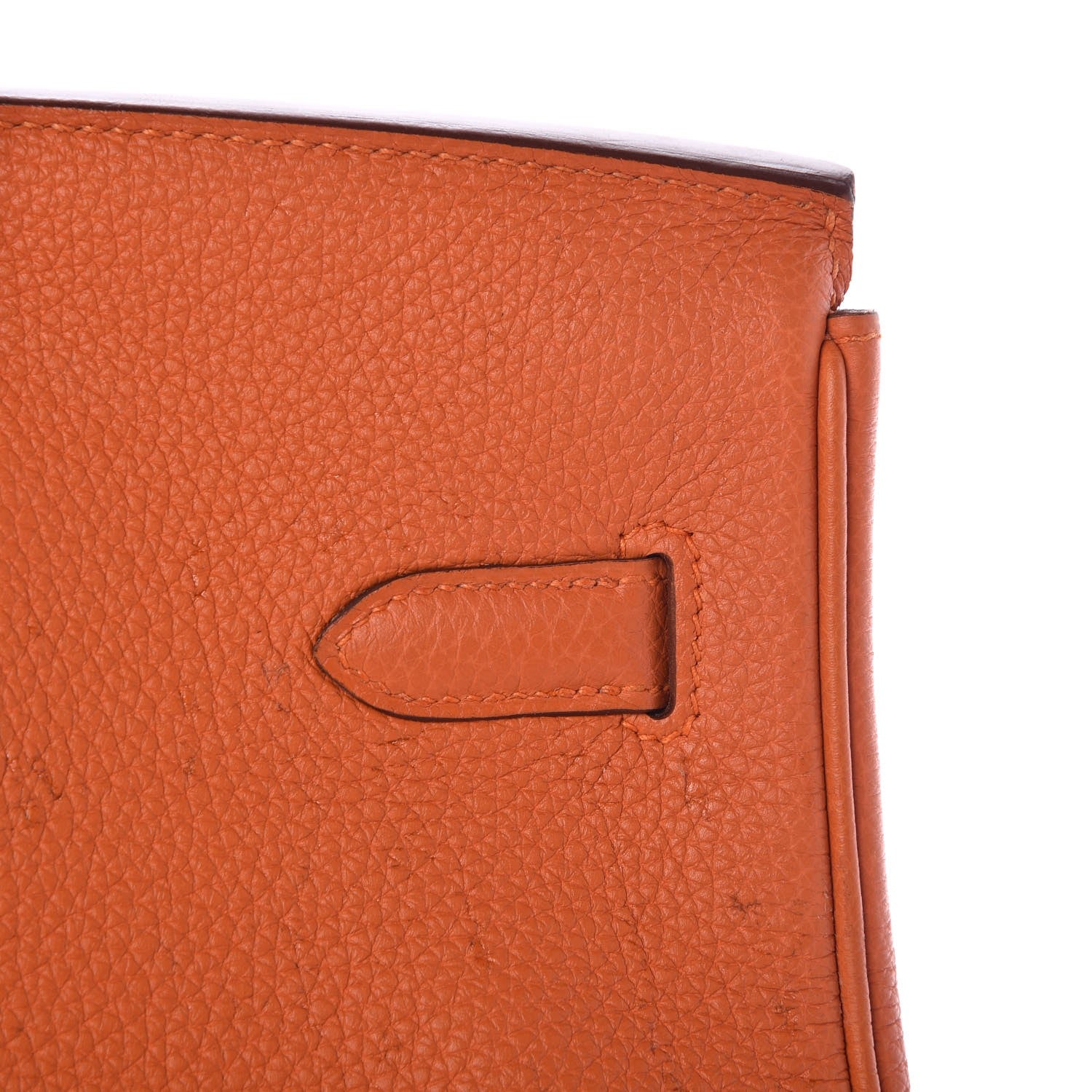 Hermes Togo Birkin 35 Orange 33 of 42