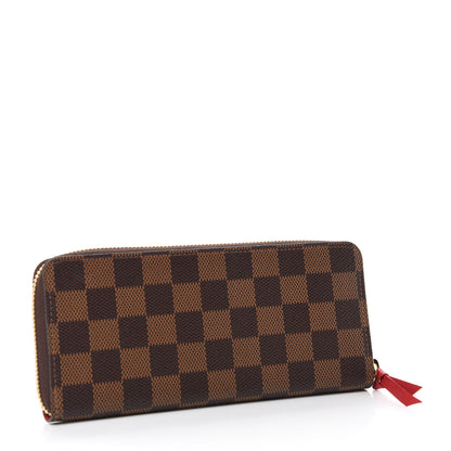 Louis Vuitton Damier Ebene Clemence Wallet 3 of 7