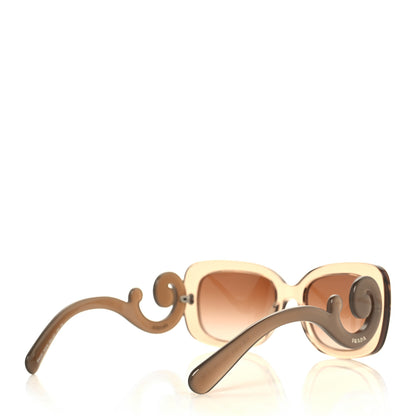 Prada Acetate Baroque Sunglasses SPR 27O Beige 4 of 6