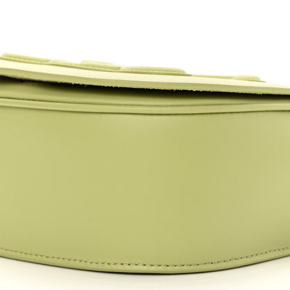 Celine Smooth Calfskin Cuir Triomphe Folco Crossbody Bag Light Jade 10 of 11