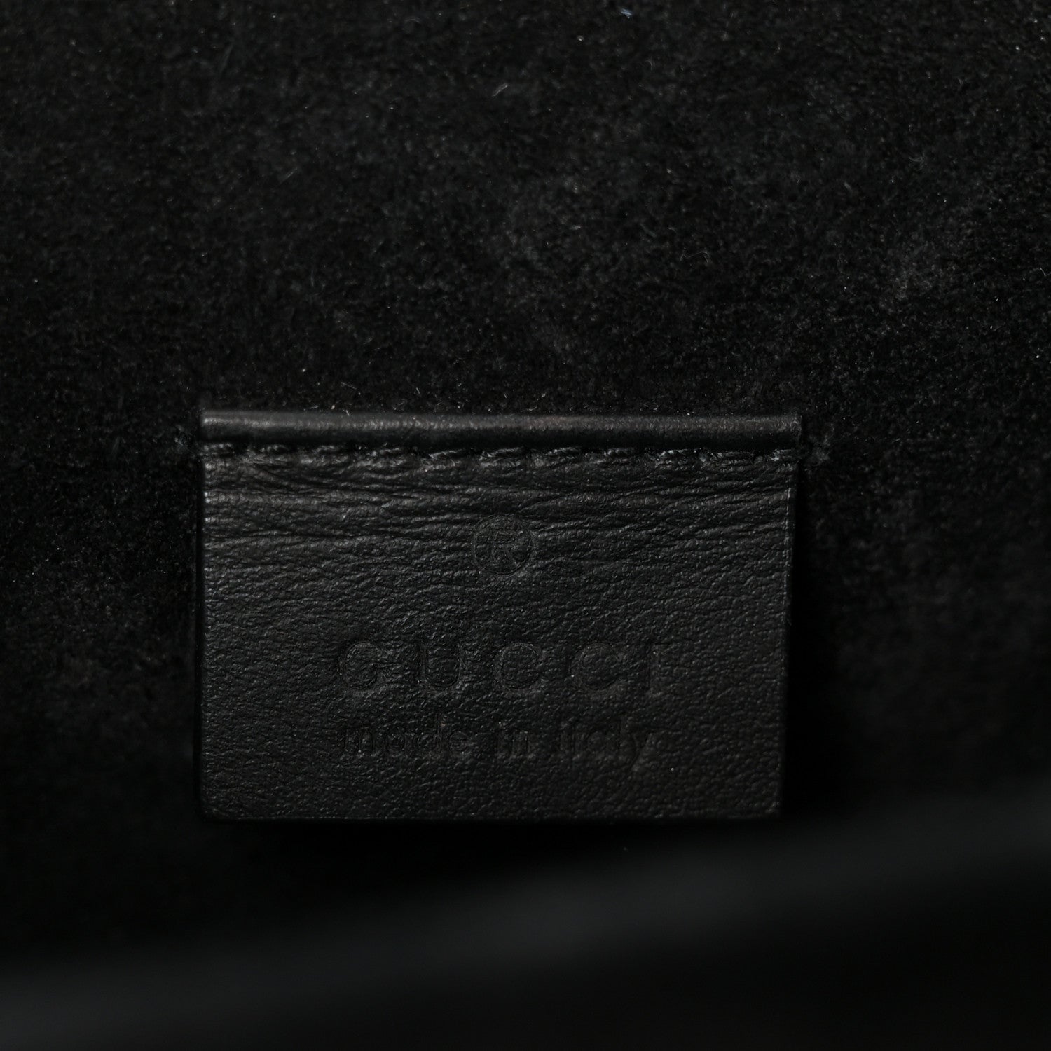 Gucci GG Supreme Monogram Suede Crystal Small Dionysus Shoulder Bag Beige Ebony Black 6 of 10