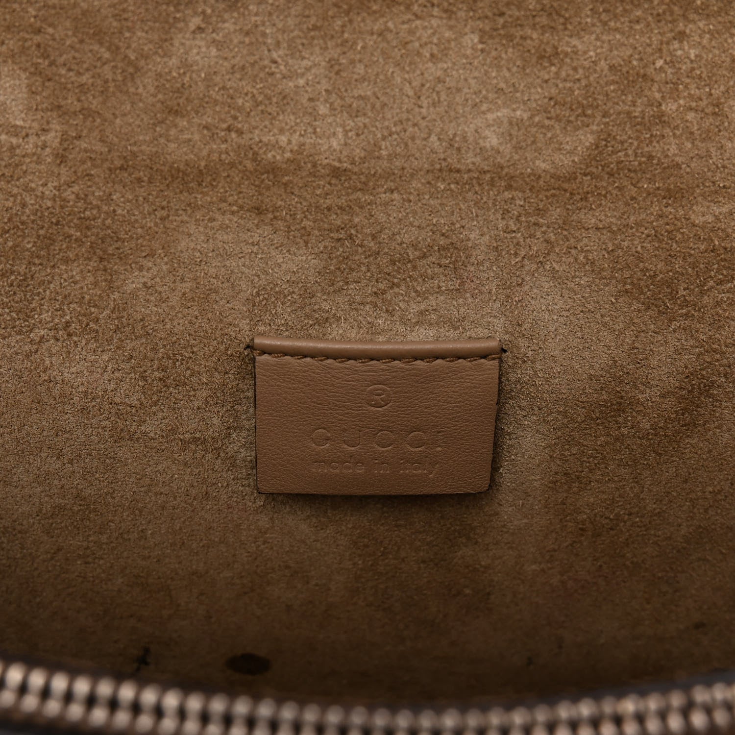Gucci GG Supreme Monogram Small Dionysus Shoulder Bag Taupe 6 of 12
