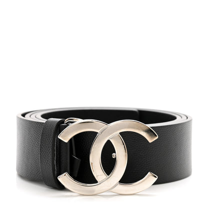 Chanel Caviar CC Belt 95 38 Black 1 of 8
