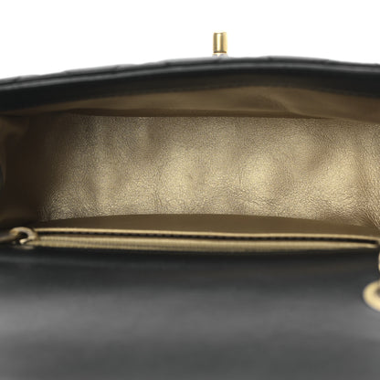 Chanel Lambskin Quilted Mini Pearl Crush Flap Black 9 of 17