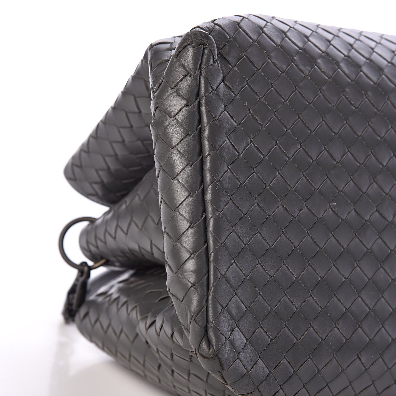 Bottega Veneta Light Calf Intrecciato Small Roma Light Grey 5 of 10