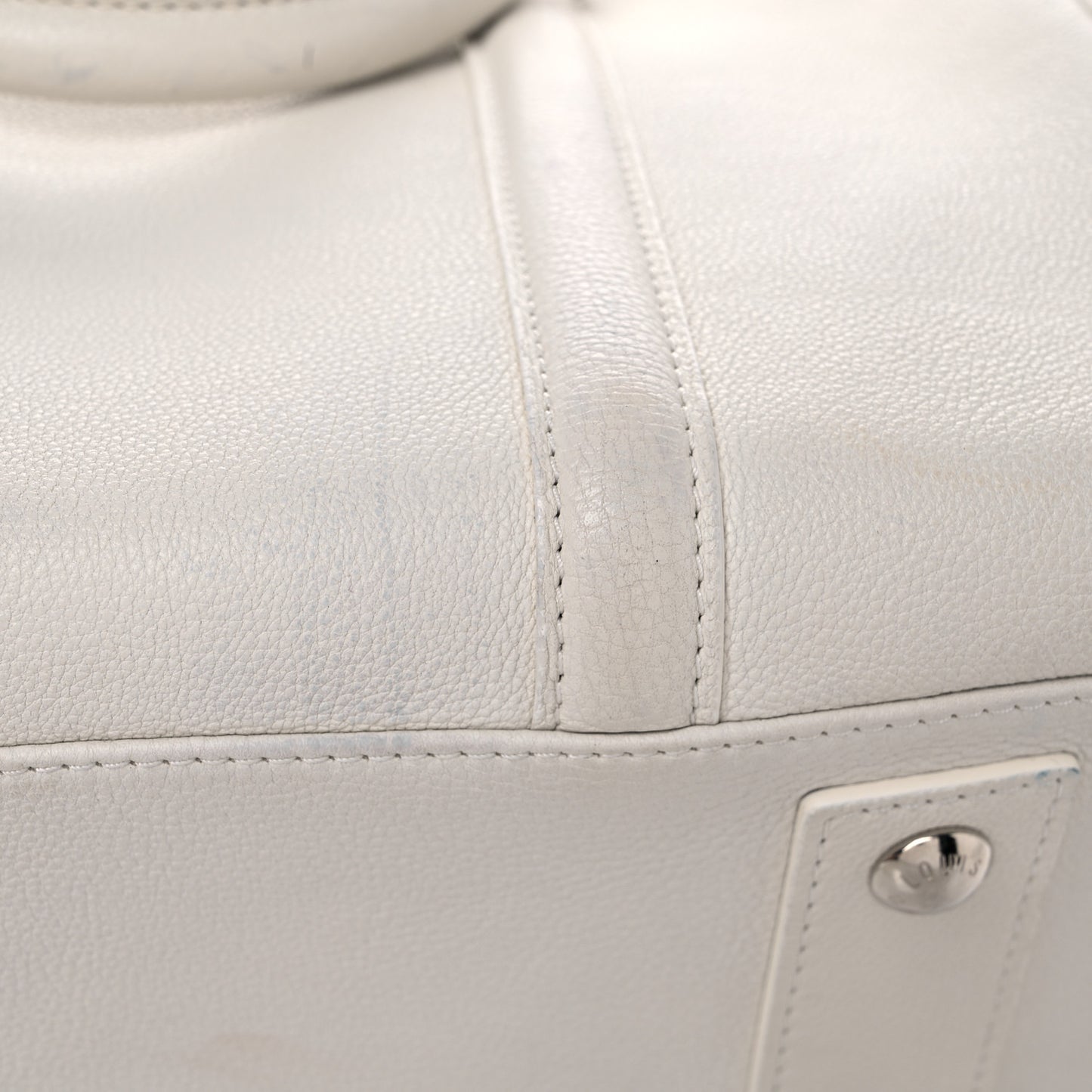 Veau Cachemire SC Bag PM White